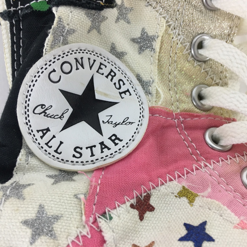 CONVERSE CHUCK TAYLOR ALL STAR  Patchwork Tall 8 - Picture 6 of 8